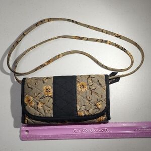 Longaberger Crossbody Wallet With A  48" Strap